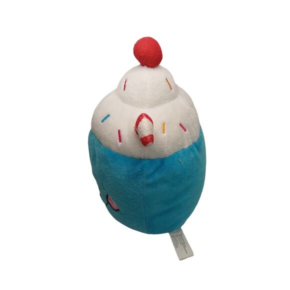 Squishmallow Sugar Loaf Ice Cream Plush 11" Blue Sprinkles Cupcake Pillow Toy - Picture 5 of 16